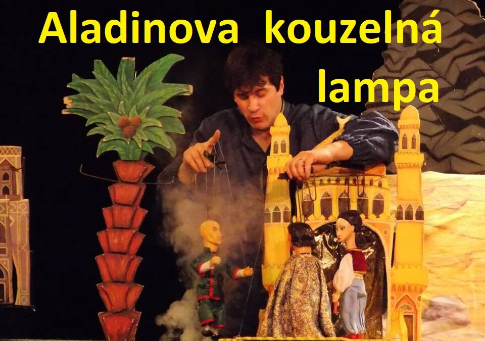 Dřevěné divadlo – Aladin a jeho kouzelná lampa